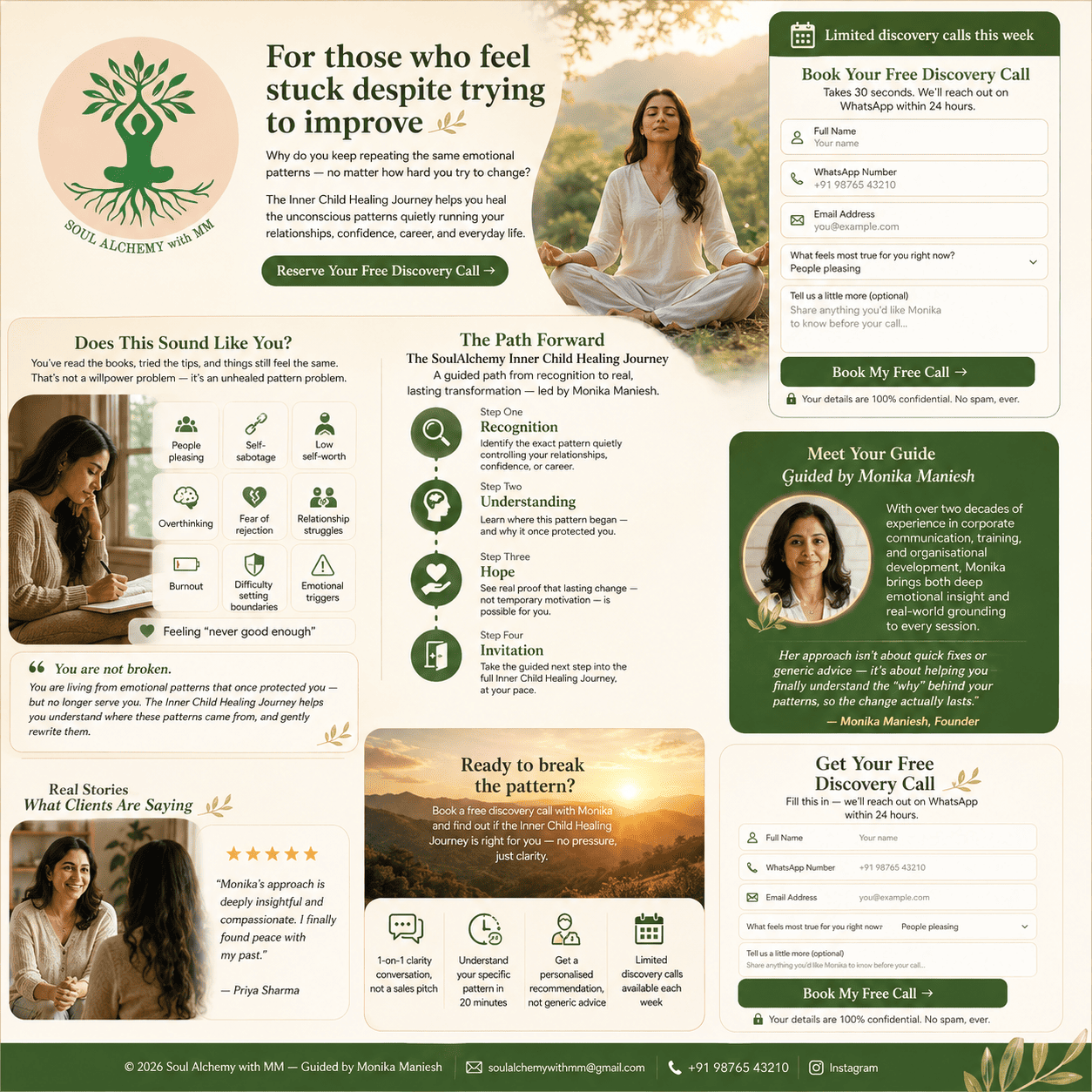 Woman reflecting and journaling
